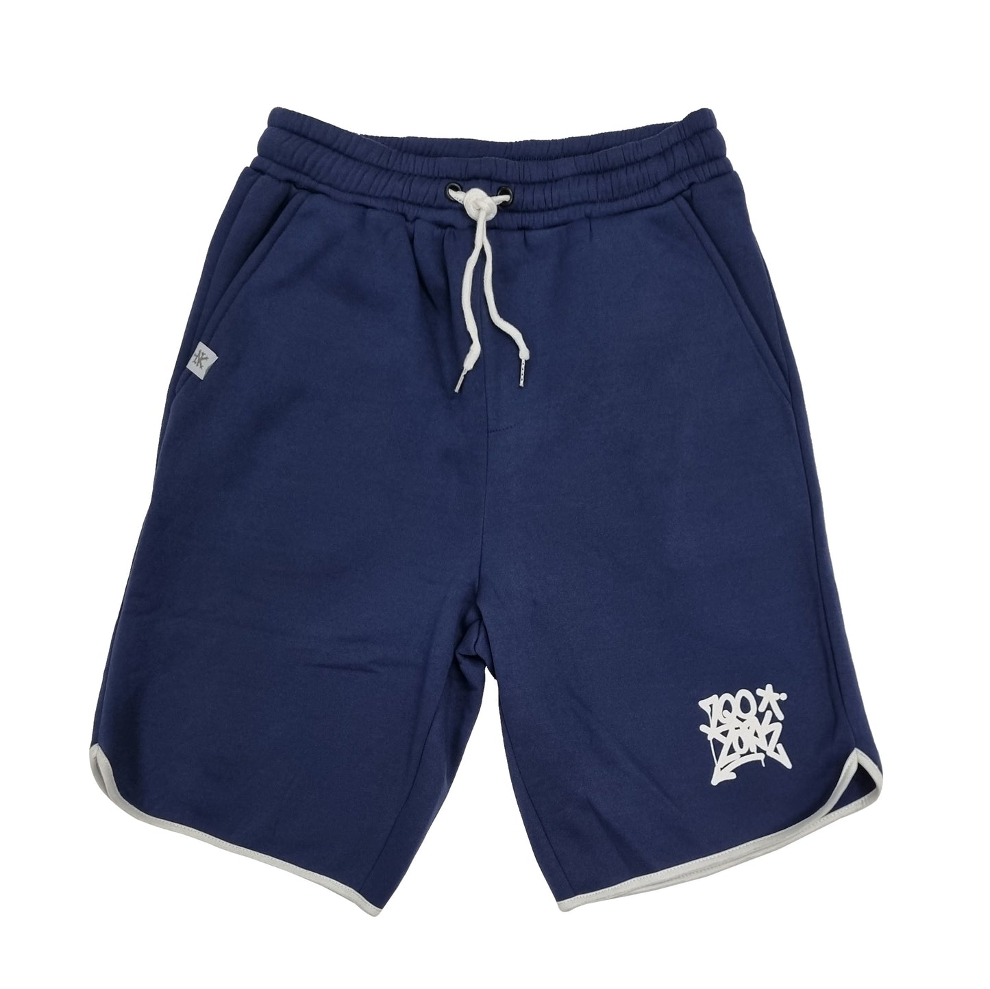 Navy Fleece Sport Short